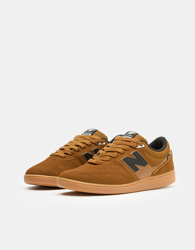 New Balance Numeric 508 Brandon Westgate Skate Shoes - Brown/Gum