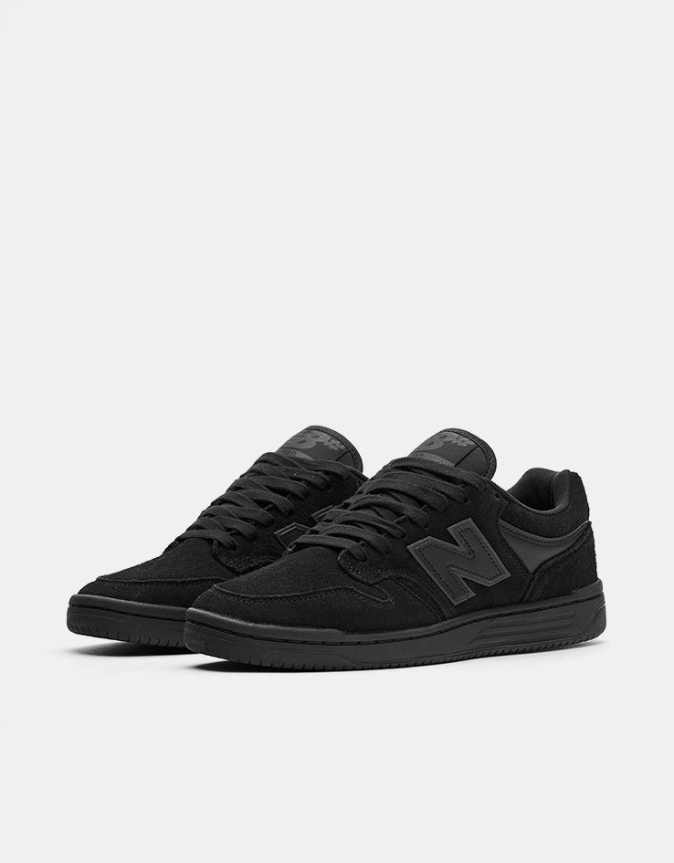 New Balance Numeric 480 Skate Shoes - Black/Black/Black