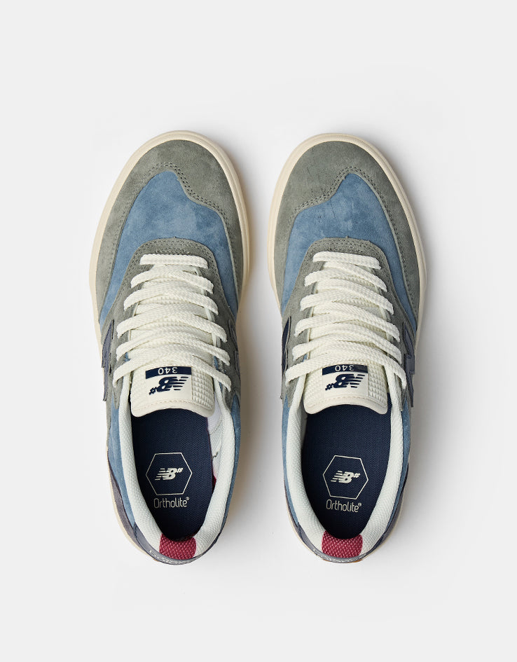 New Balance Numeric 340 Skate Shoes - Blue/Grey