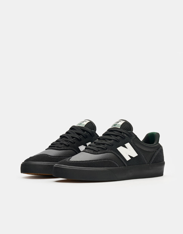 New Balance Numeric 340 Skate Shoes - Black/Black