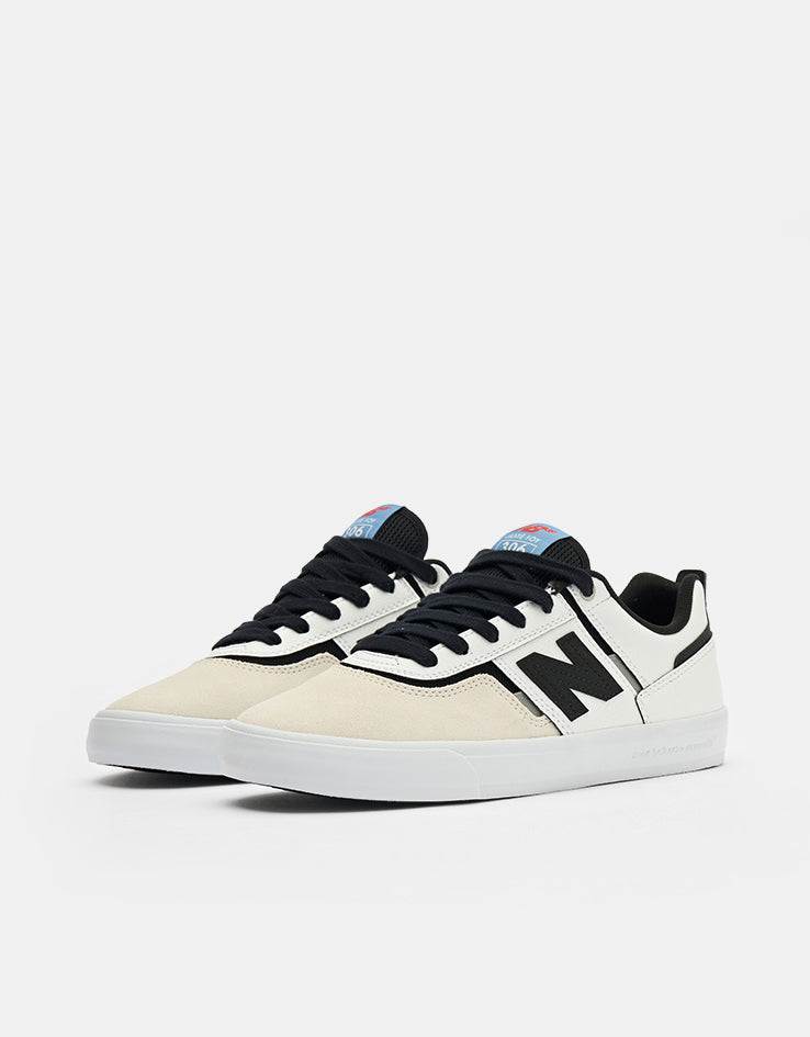 New Balance Numeric 306 Jamie Foy Skate Shoes - White/Black
