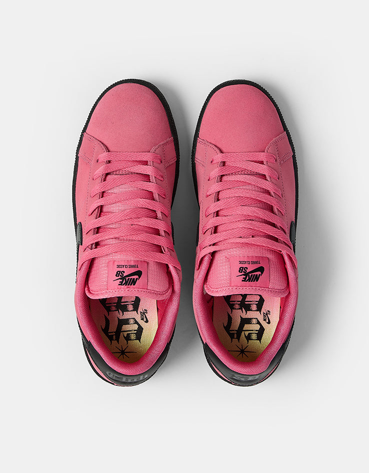 Nike SB 'FC Pack' Zoom Tennis Classic Skate Shoes - Hyper Pink/Black