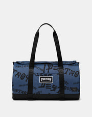Herschel x Thrasher Heritage™Skate Duffle Nylon - Oceana/Dark Navy Destroy