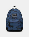 Herschel x Thrasher Classic™ XL Backpack Nylon - Oceana/Dark Navy Destroy