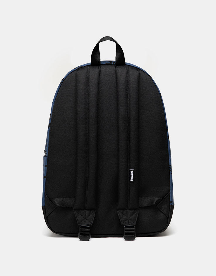 Herschel x Thrasher Classic™ XL Backpack Nylon - Oceana/Dark Navy Destroy