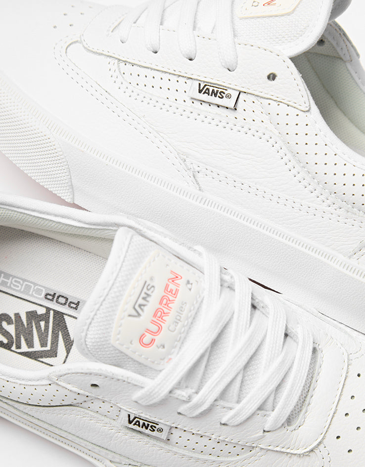 Vans Skate Curren Caples Shoes - Daz White