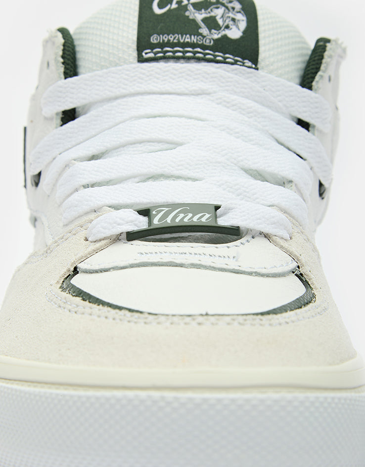 Vans Skate Half Cab Wafflecup Shoes - Una White/Gum