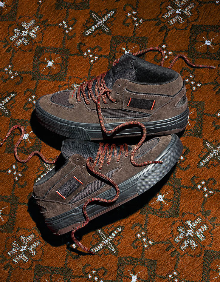 Vans Skate Half Cab Wafflecup Shoes - (Rizzo) Brown/Black