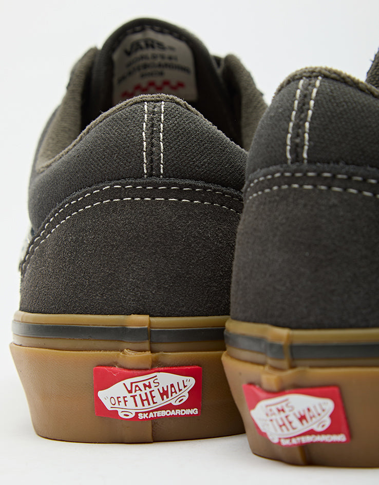 Vans Skate Old Skool Shoes - Faded Black/Gum