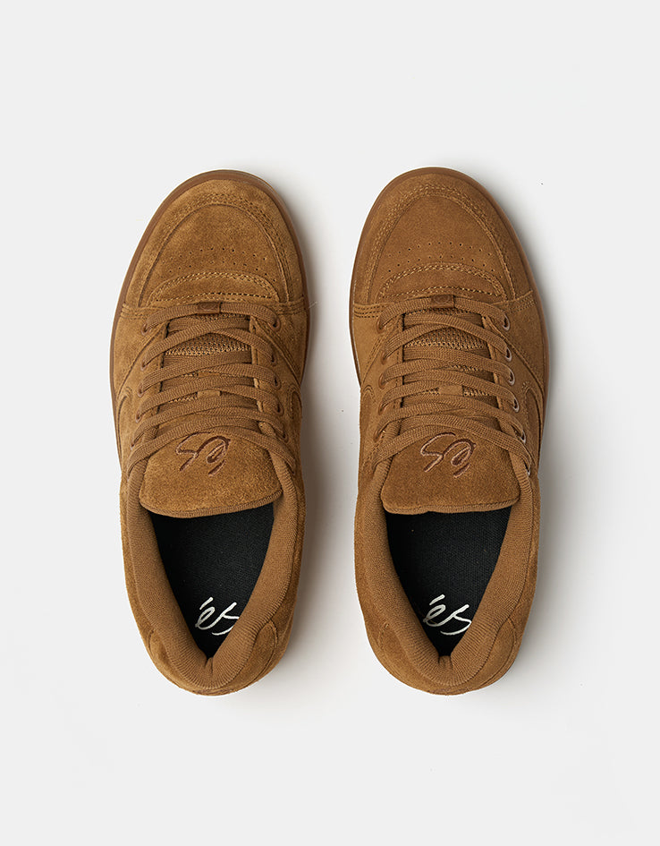 éS Accel Skate Shoes - Brown/Gum