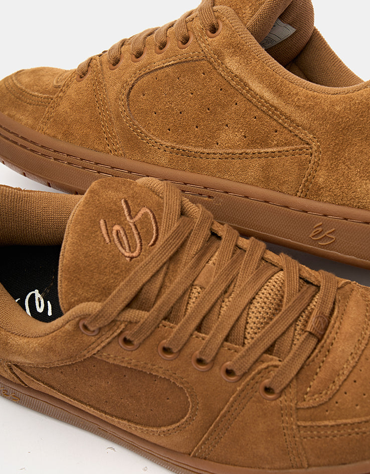 éS Accel Skate Shoes - Brown/Gum