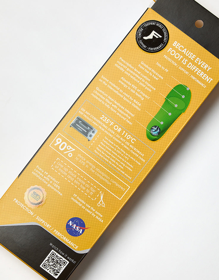 Footprint Kingfoam Elite Quantum Heel Infinity Foam Mid 5-7mm Insoles