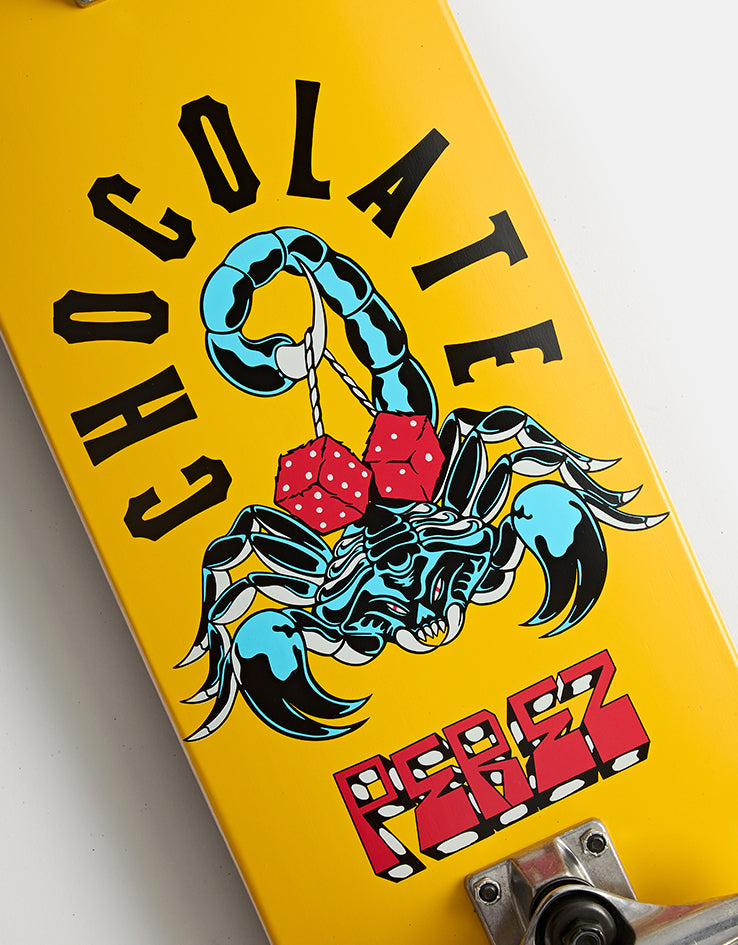 Chocolate Perez Scorpion G009 Complete Skateboard - 7.75"