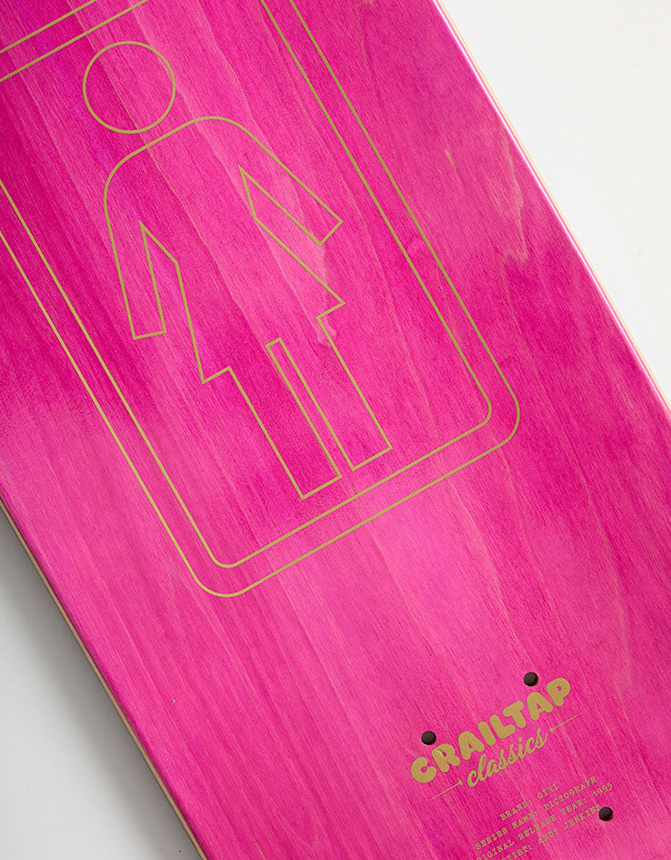 Girl Brophy Pictograph G056 Skateboard Deck - 8.6"