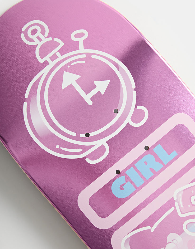 Girl x Sanrio Bannerot Hello Kitty 50th Anniversary G018 Skateboard Deck - 8"