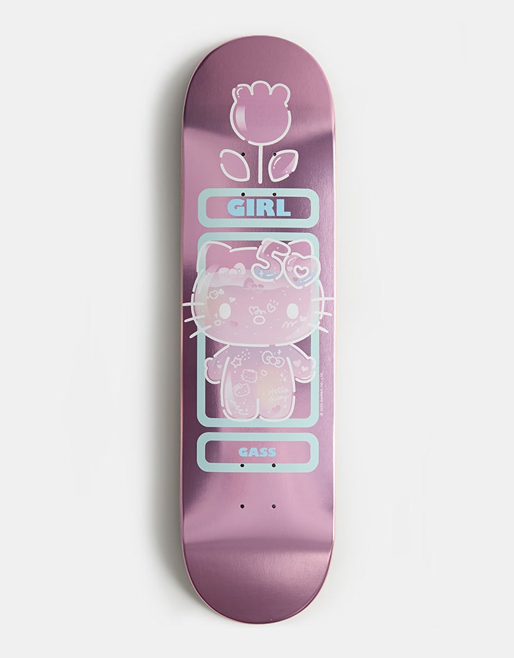 Girl Gass Hello Kitty 50th Anniversary G023 Skateboard Deck - 8.125"