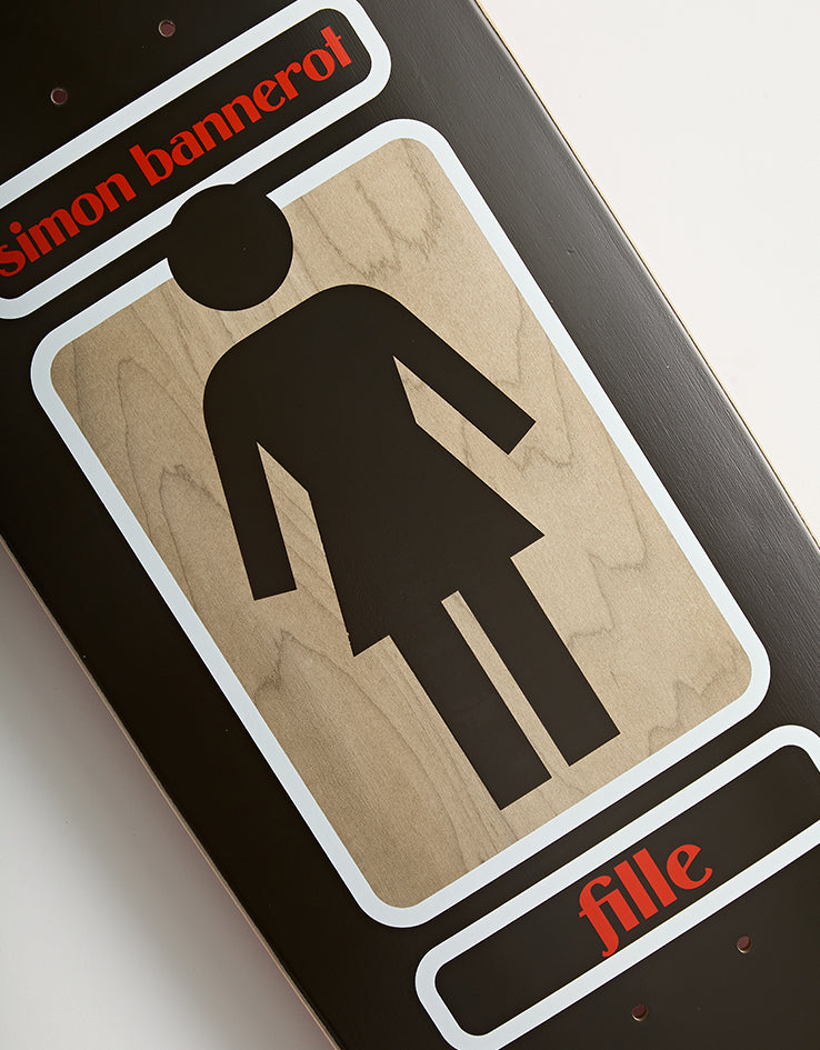 Girl Bannerot '93 Til 'LOVESEAT' G055 Skateboard Deck - 9"