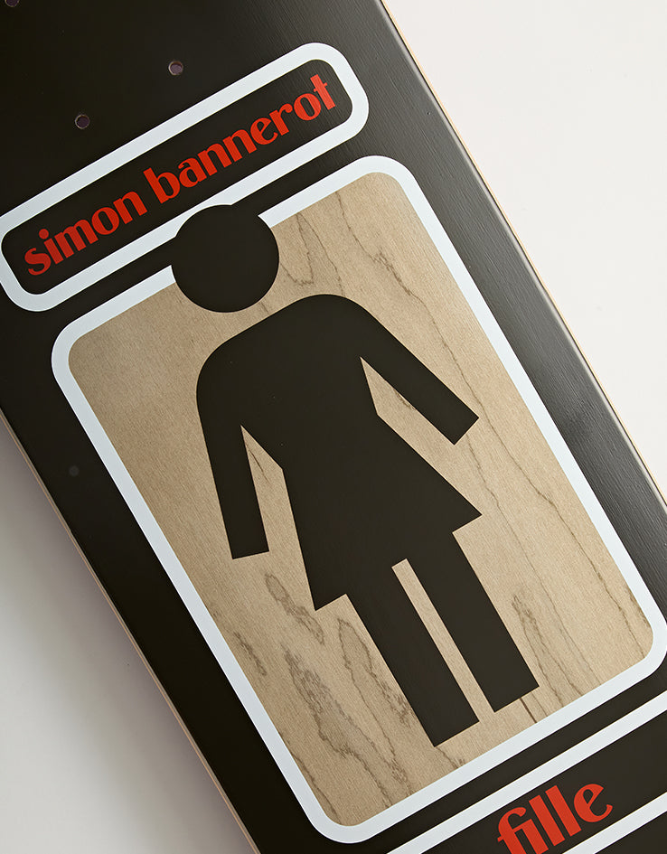Girl Bannerot '93 Til G027 Skateboard Deck - 8.25"