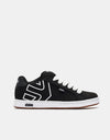 etnies Fader Skate Shoes - Black/White