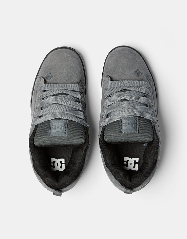 DC Court Graffik Skate Shoes - Dark Shadow