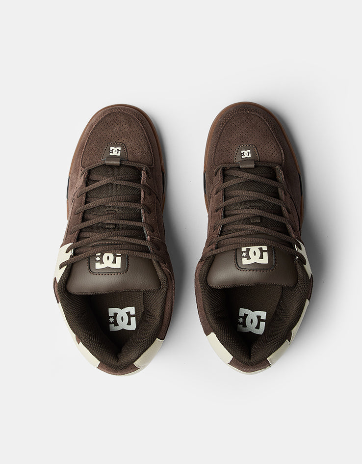 DC Command Skate Shoes - Brown/Gum