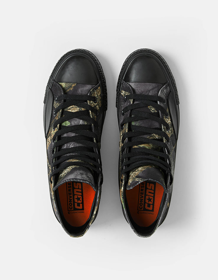 Converse Chuck Taylor All Star Pro Hi Skate Shoes - Realtree APX/Black