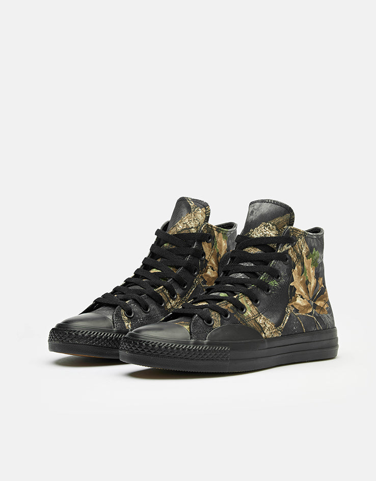 Converse Chuck Taylor All Star Pro Hi Skate Shoes - Realtree APX/Black