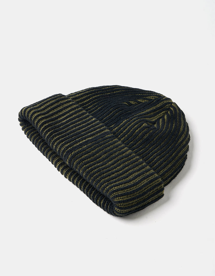Spitfire Bighead Fill Beanie - Olive/Black/Red