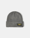 Anti Hero Stock Eagle Label Beanie - Charcoal/Yellow