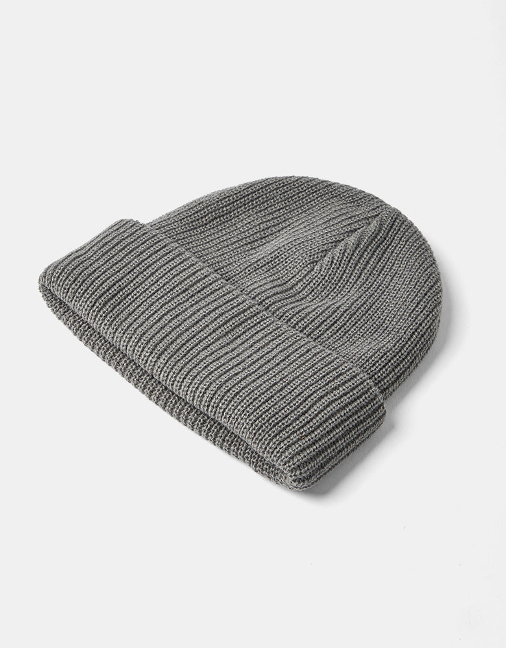 Anti Hero Stock Eagle Label Beanie - Charcoal/Yellow