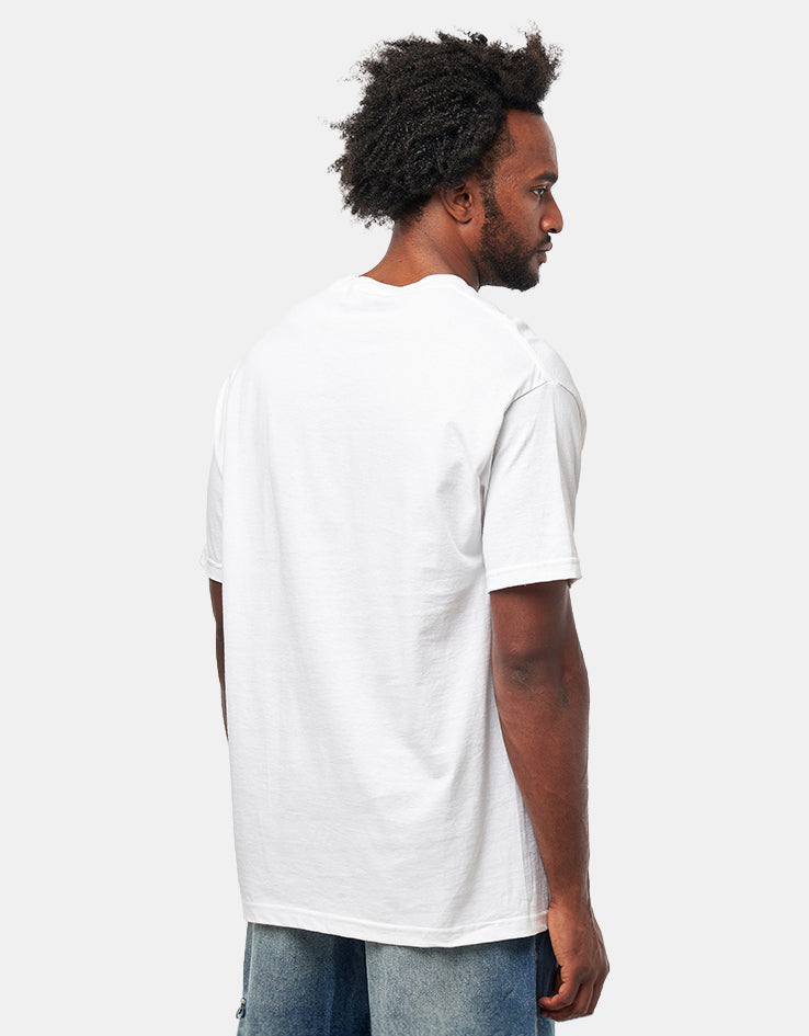 Skateboard Café Courts T-Shirt - White