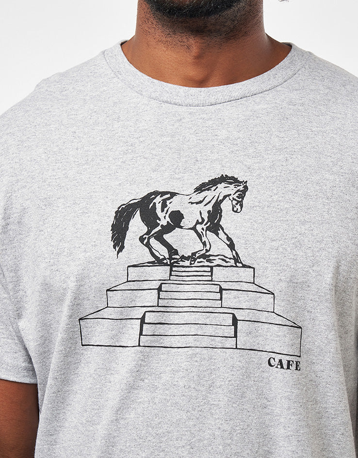 Skateboard Café Home Ground T-Shirt - Ash Heather