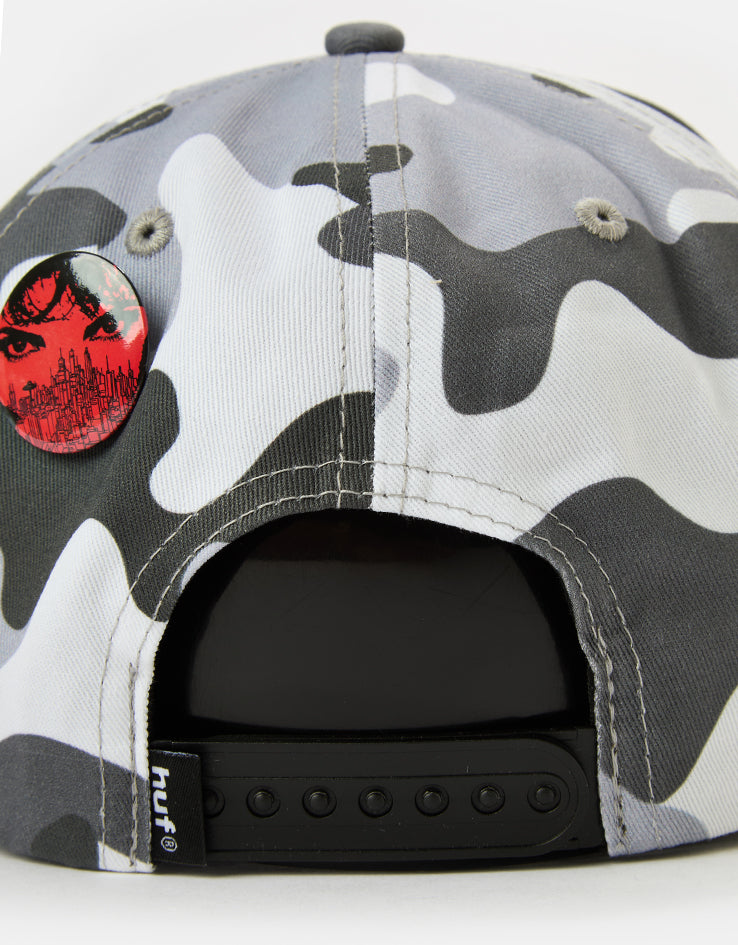 HUF Olympia 6 Panel Cap - Camo