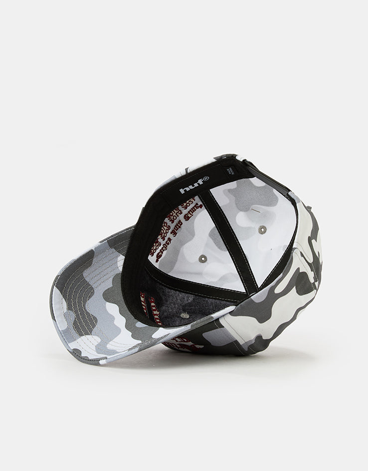 HUF Olympia 6 Panel Cap - Camo