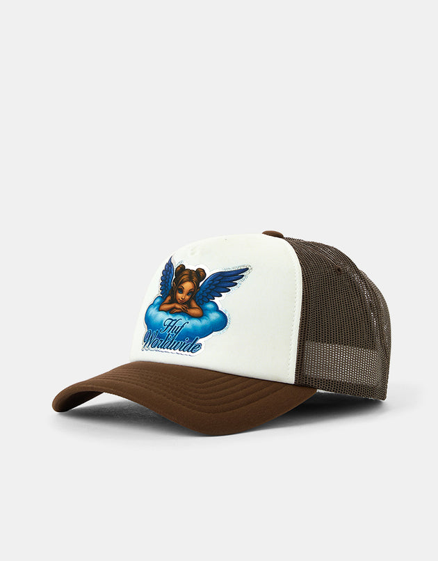 HUF Bliss Trucker Cap - Brown