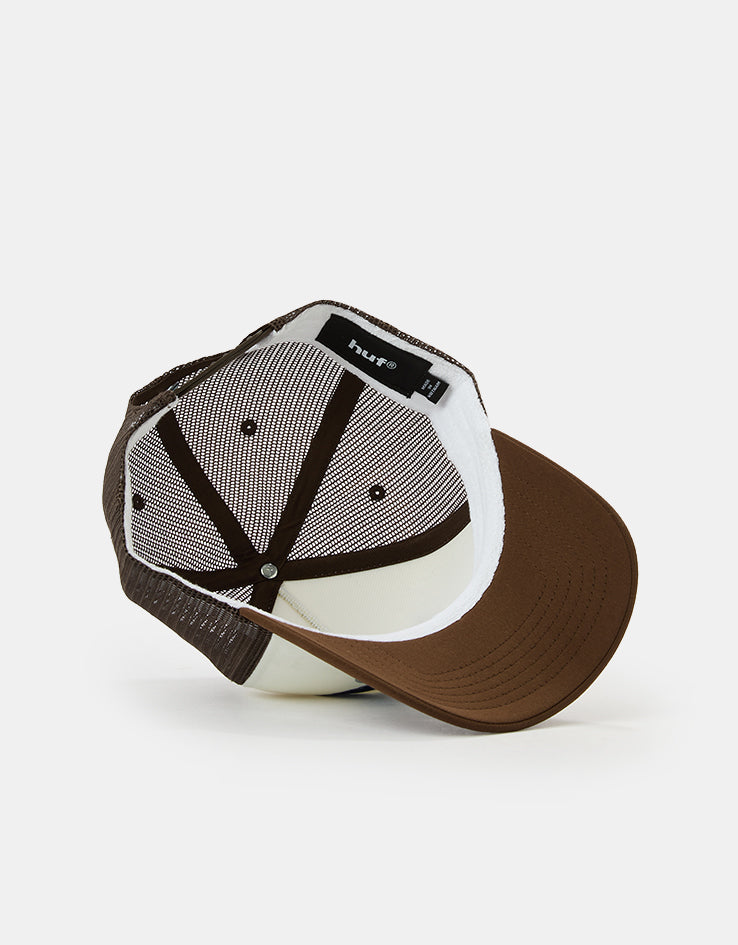 HUF Bliss Trucker Cap - Brown