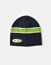 HUF Frequency Skull Beanie - Navy