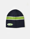 HUF Frequency Skull Beanie - Navy