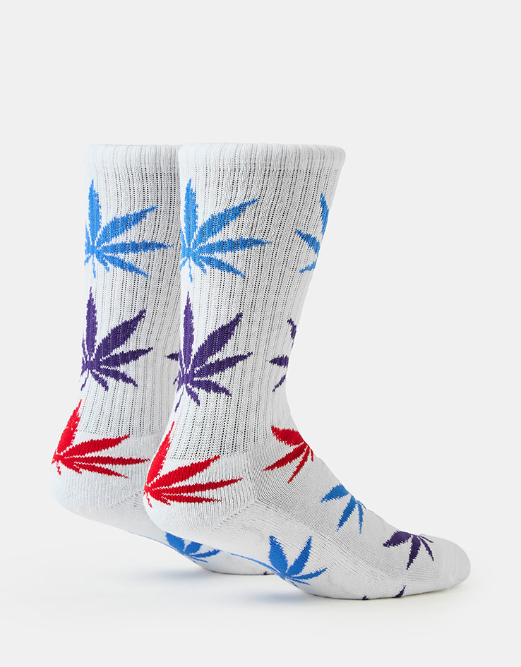 HUF Plantlife Repeat Crew Socks - White
