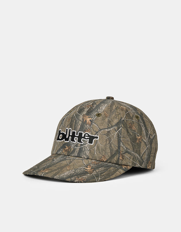 Butter Goods Warped 5 Panel Cap - Forest Camo