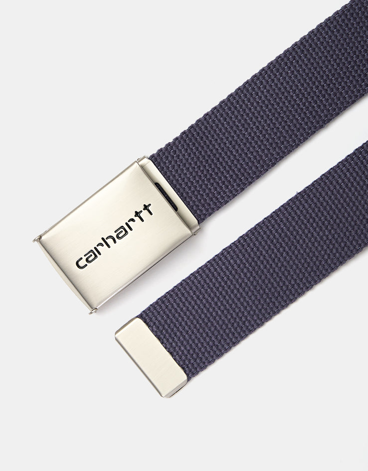 Carhartt WIP Chrome Clip Web Belt - Shady Purple
