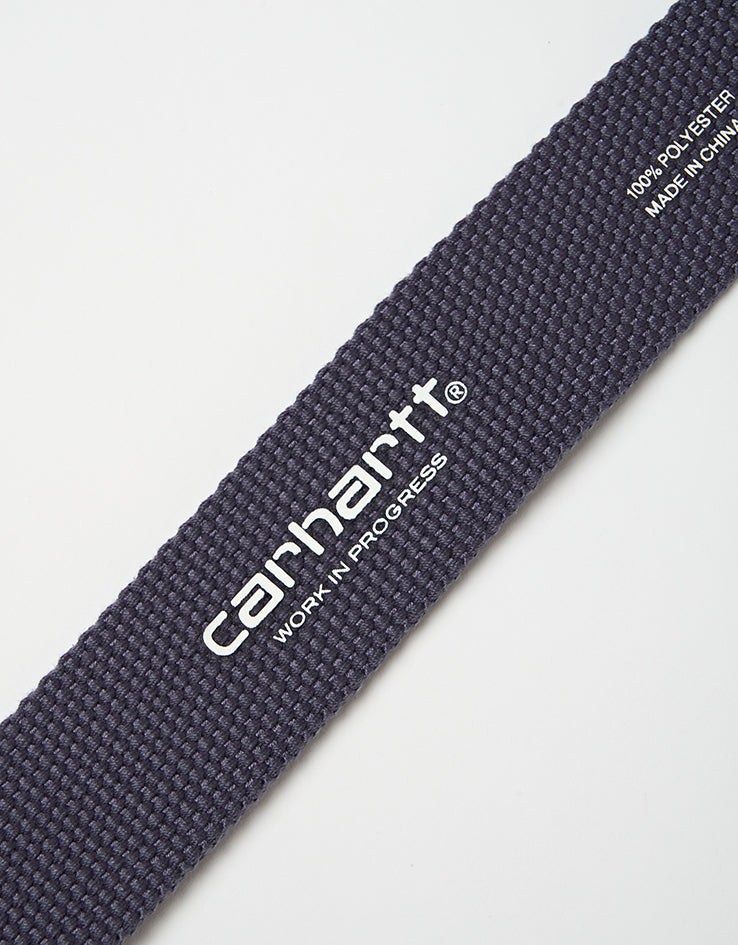 Carhartt WIP Chrome Clip Web Belt - Shady Purple