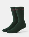 Carhartt WIP Carhartt Crew Socks - Dark Scarab/Palisander