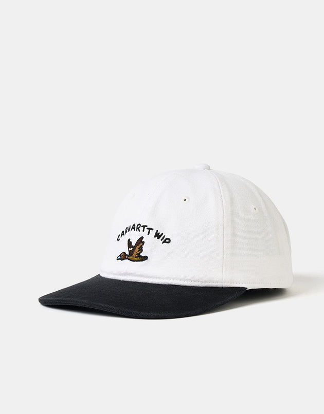Carhartt WIP Animated Ducks Cap - White/Black