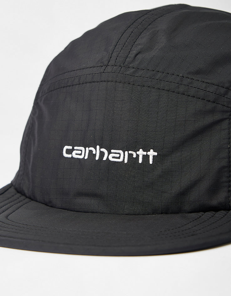 Carhartt WIP Skye 5 Panel Cap - Black/Wax