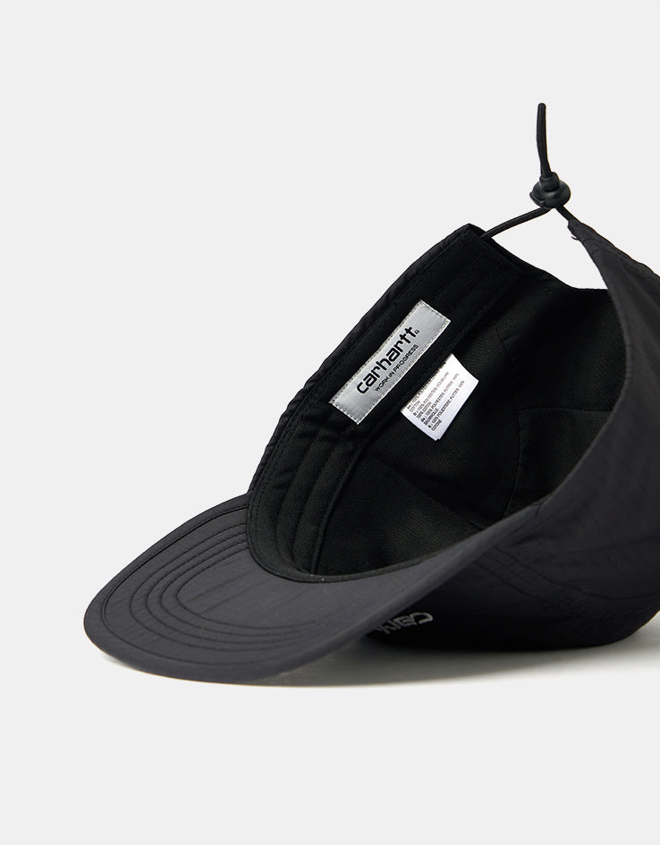 Carhartt WIP Skye 5 Panel Cap - Black/Wax
