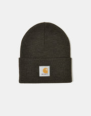 Carhartt WIP Acrylic Watch Beanie - Shungite Heather