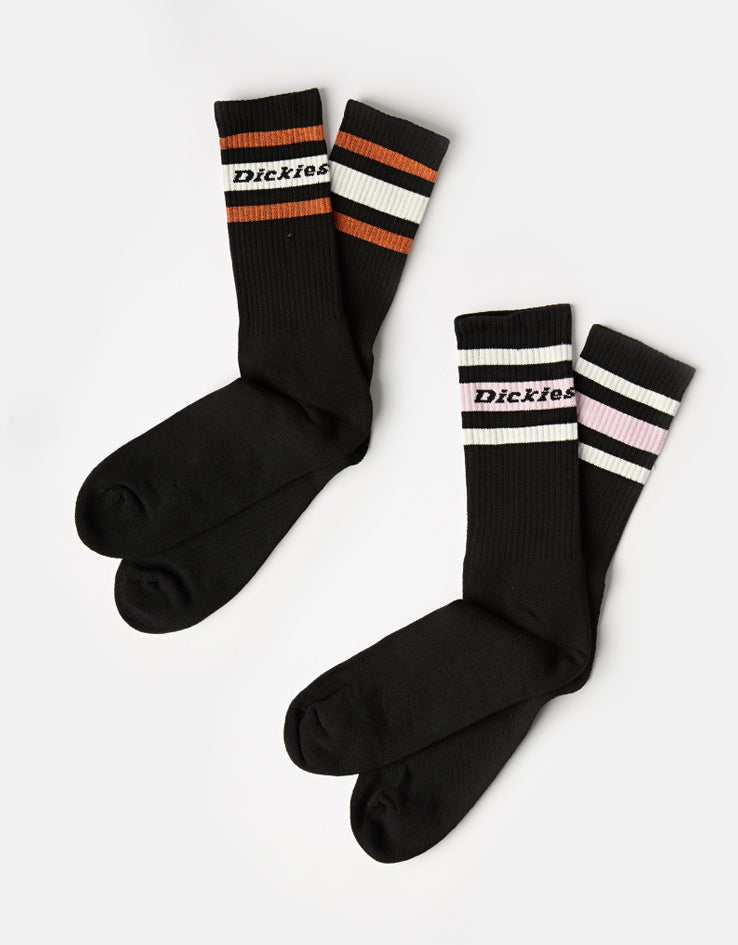 Dickies Genola 2 Pack Crew Socks - Fragrant Lilac
