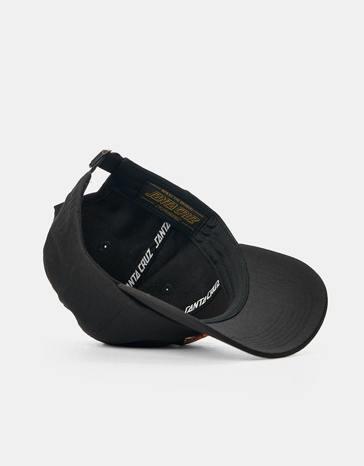 Santa Cruz Dot Guy 6 Panel Cap - Black