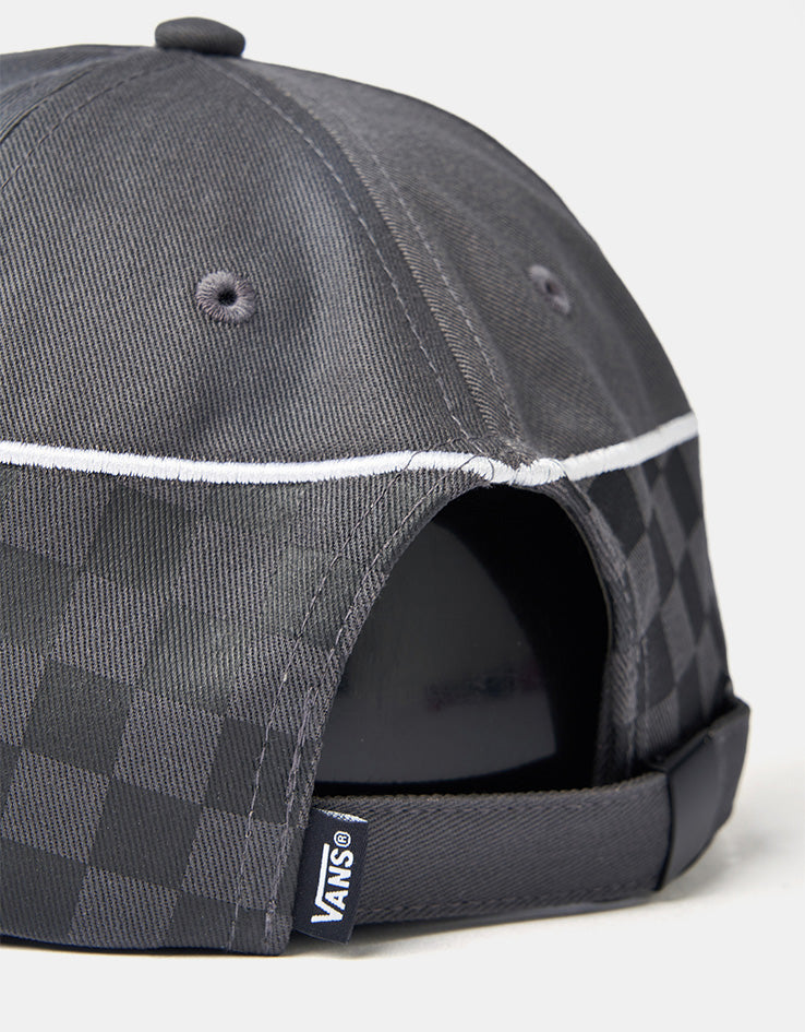 Vans Retro Curved Bill Jockey  Snapback Cap - Black